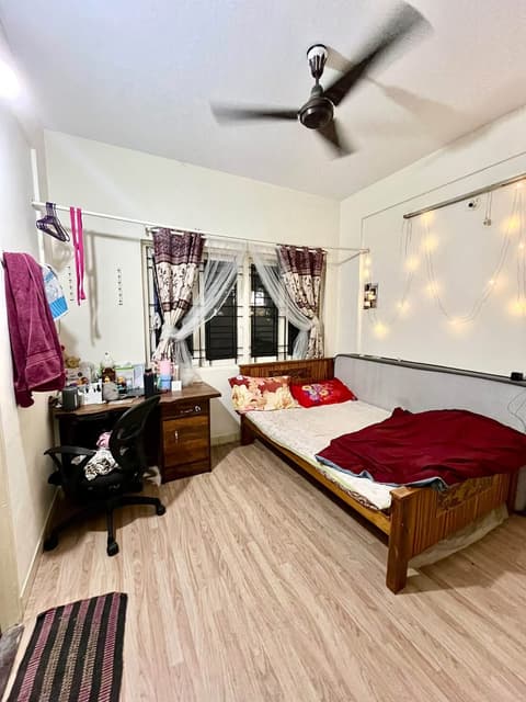 A photo of the room in Indiranagar